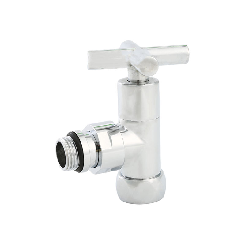 วาล์วมุมทองเหลืองขัดเงาราคาถูก AMT-5036