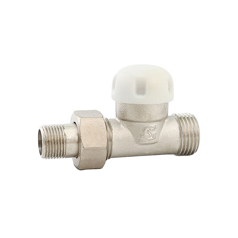 วาล์วหม้อน้ำชุบนิกเกิลราคาต่ำ AMT-4025